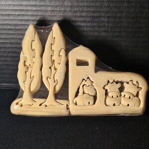 New! Original Dolfi Cow Farm 3D Puzzle